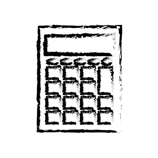 Calculatrice mathématique dispositif — Image vectorielle