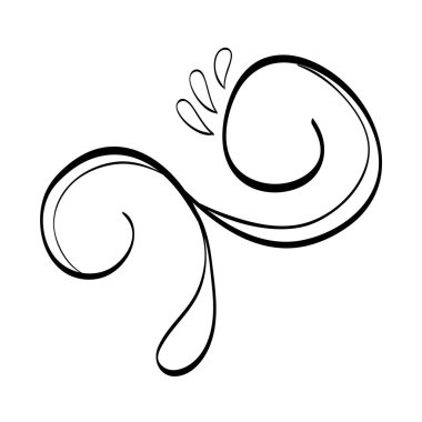 Dekoratif girdap hat