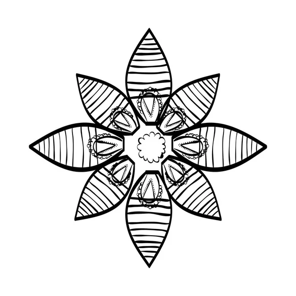 Siyah beyaz güzel çiçek