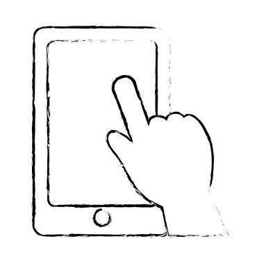 Modern cep telefonu simge görüntüsü