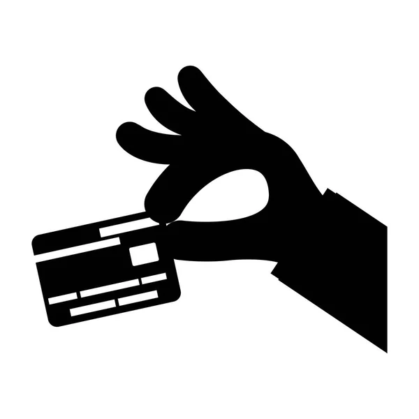 Kartu kredit uang - Stok Vektor
