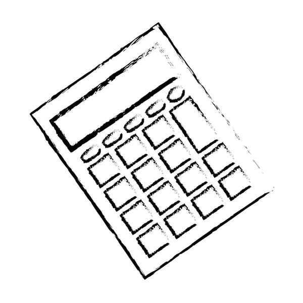 Kalkulačka matematické zařízení — Stockový vektor