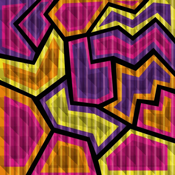 Doodle abstrakte Tapete — Stockvektor