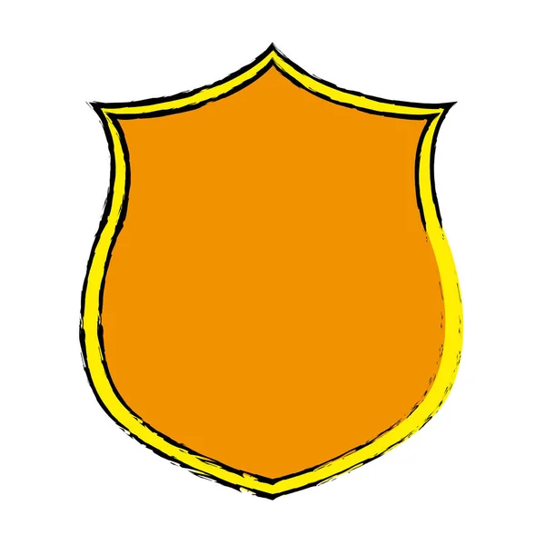 Badge schild embleem — Stockvector