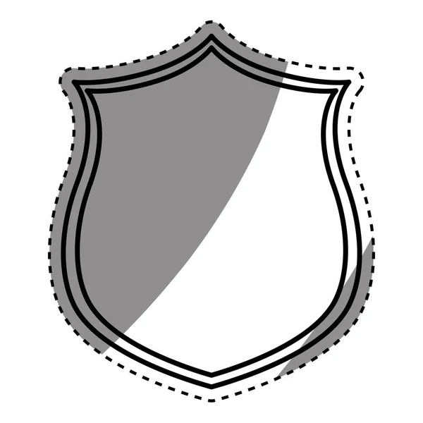 Emblema escudo de insignia — Vector de stock