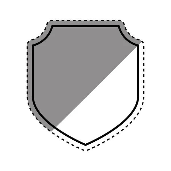 Badge skärmemblem — Stock vektor