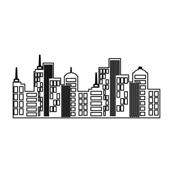 市城市视图 — 图库矢量图片