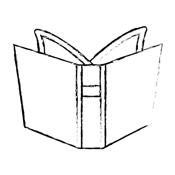 Libro icono imagen — Vector de stock