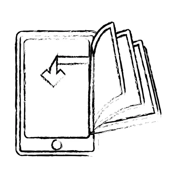 Livre télécharger icônes connexes image — Image vectorielle