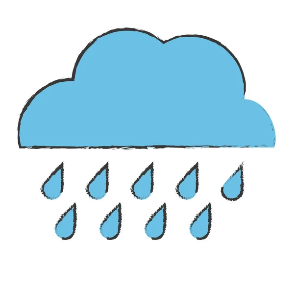 Image icône liée météo — Image vectorielle