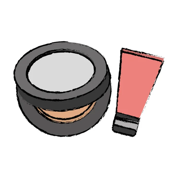 Makeup-Ikone — Stockvektor