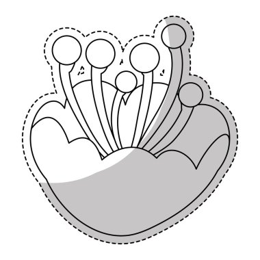 Tek çiçek simge görüntüsü