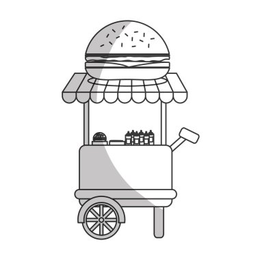 Gıda kamyon simge görüntüsü