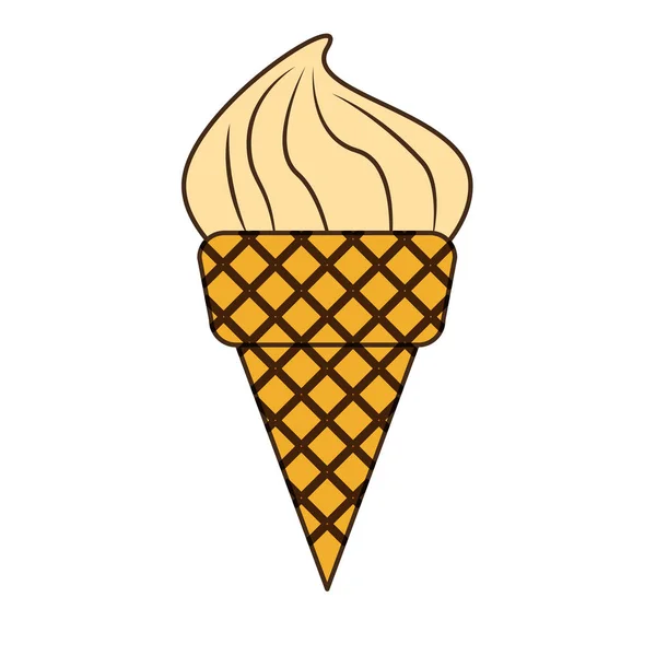 Imagen de icono relacionados con comida rápida — Vector de stock