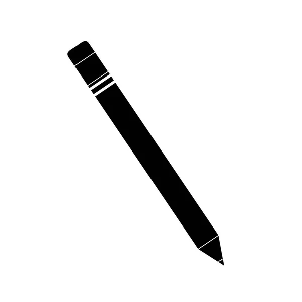 Pencil piktogram ikonbild — Stock vektor