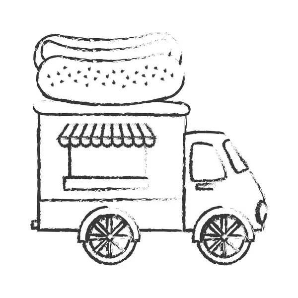 Symbolbild für Fast Food — Stockvektor