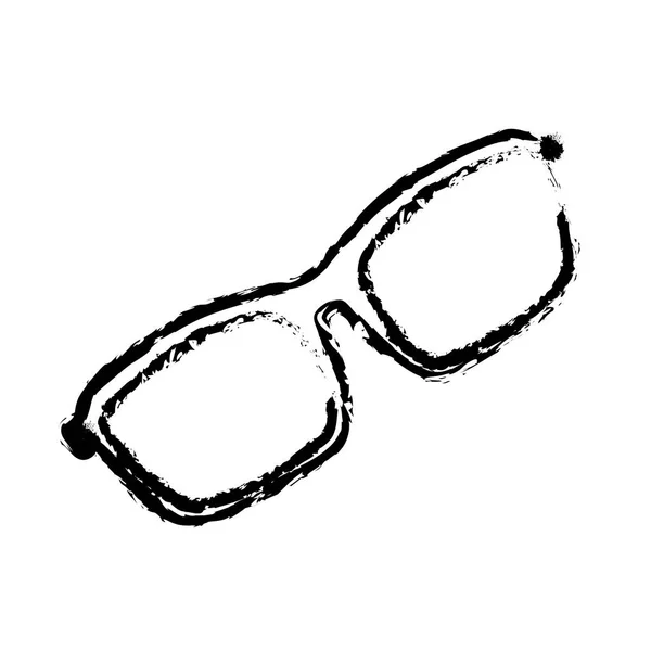 Lunettes modernes isolées — Image vectorielle