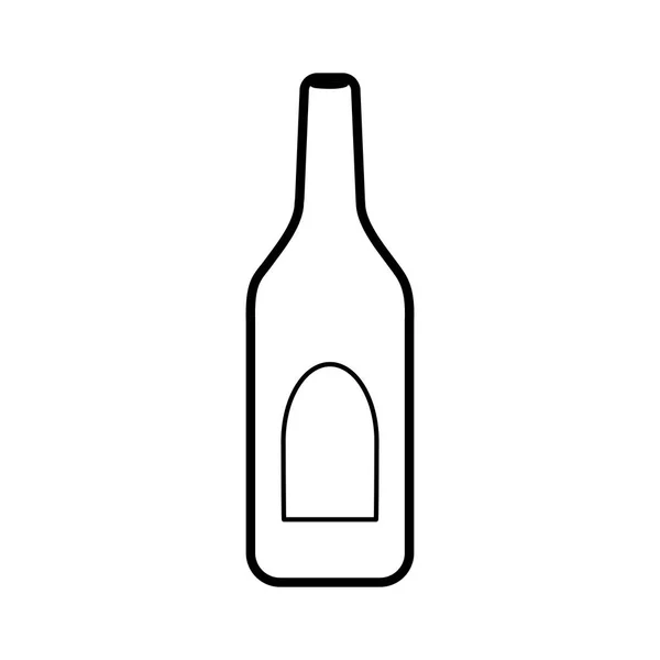 Winne fles drank — Stockvector