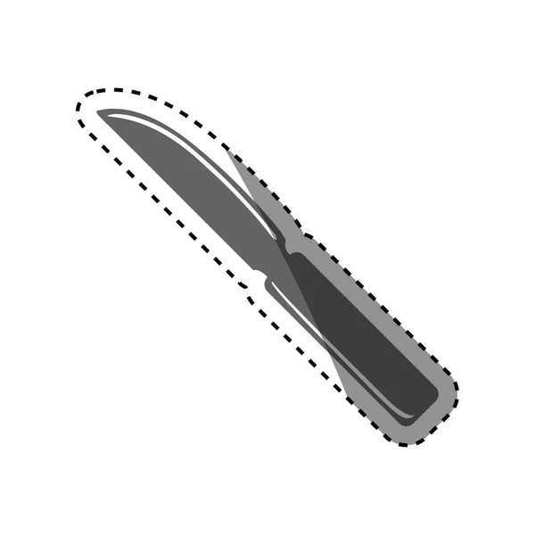 Restaurant cutlery utensil — Stock Vector