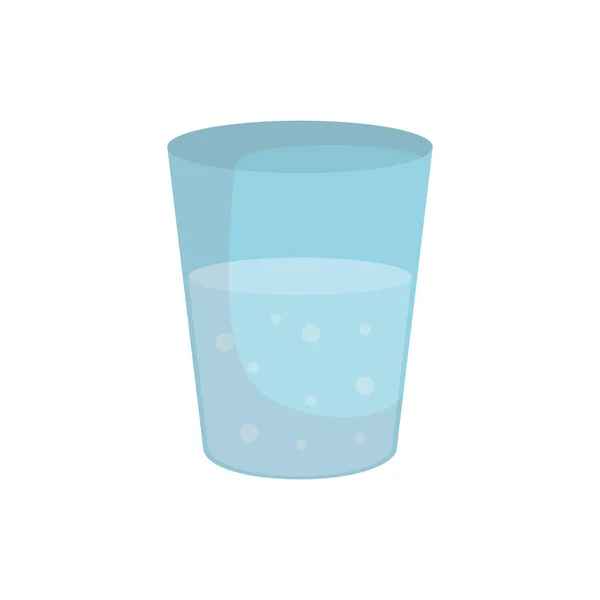 Vaso de agua — Vector de stock