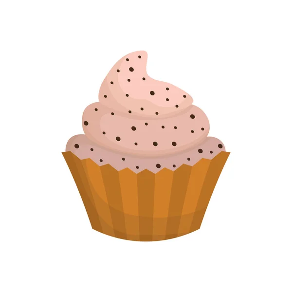 Süßes Cupcake-Dessert — Stockvektor