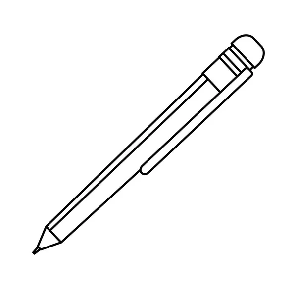 Izole tükenmez kalem — Stok Vektör