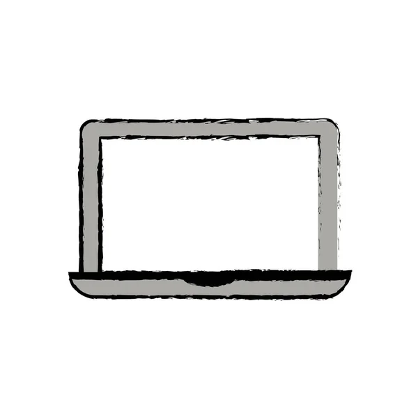 Laptop pc-technologie — Stockvector