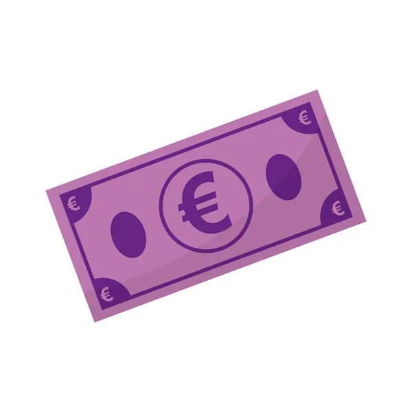 Billete de dinero en efectivo — Vector de stock