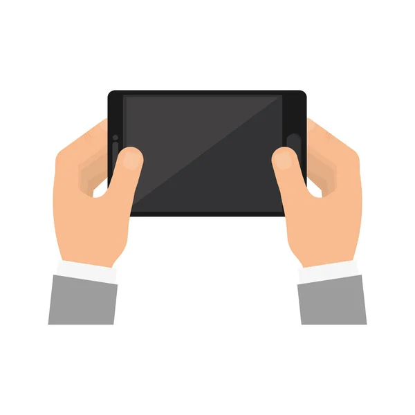 Mobile tablet technology — Stock Vector