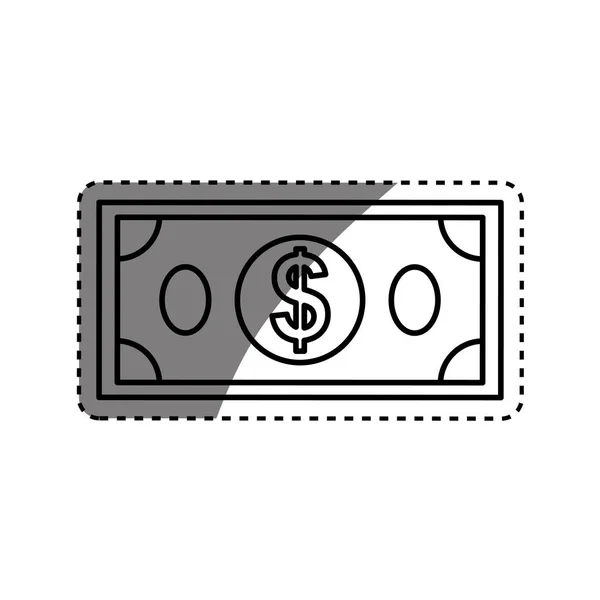 Pengar billets kontanter — Stock vektor