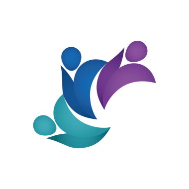 İnsanlar soyut piktogram