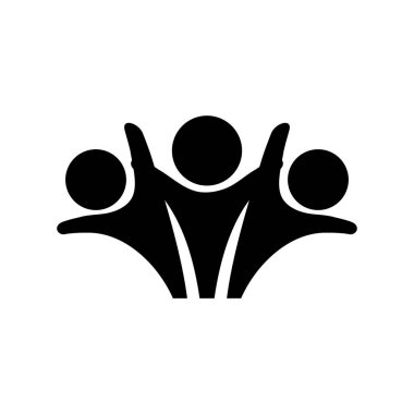 İnsanlar soyut piktogram