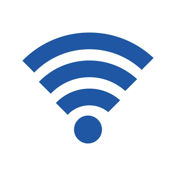 Isoliertes Wifi-Symbol — Stockvektor