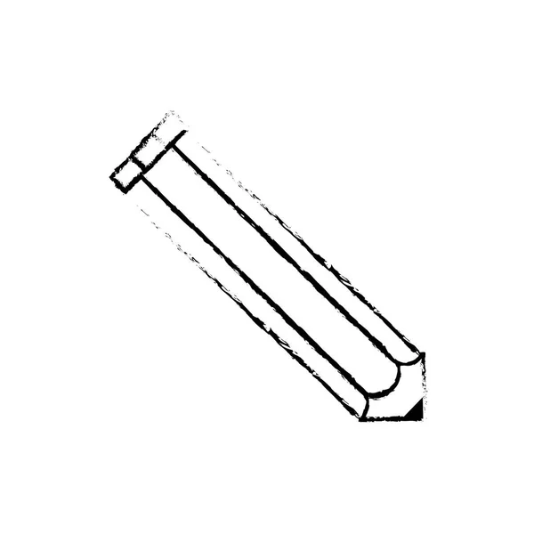 Isolierter Holzstift — Stockvektor