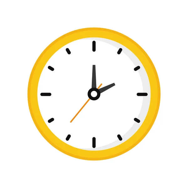 Horloge symbole — Image vectorielle