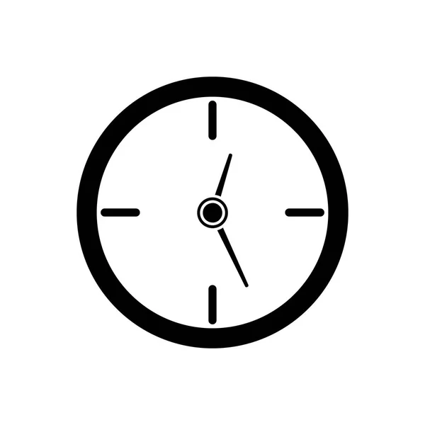 Horloge symbole — Image vectorielle