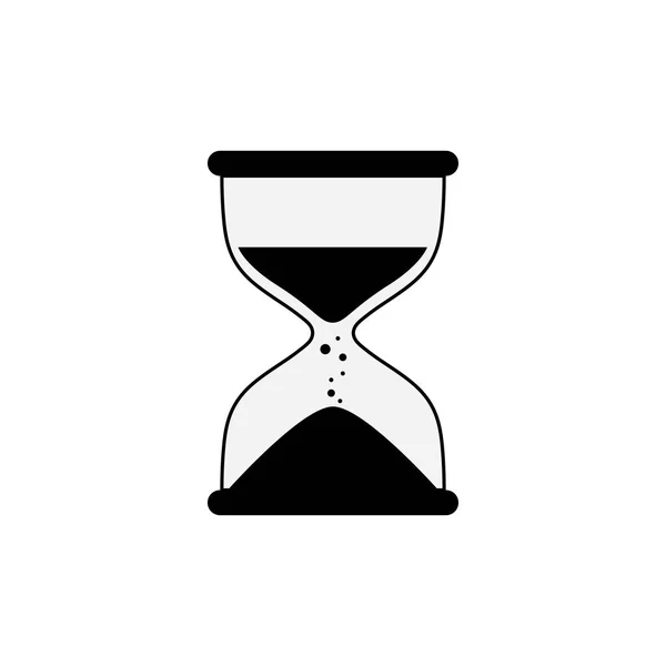 Reloj de tiempo símbolo — Vector de stock