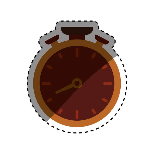 Reloj de tiempo concepto — Vector de stock