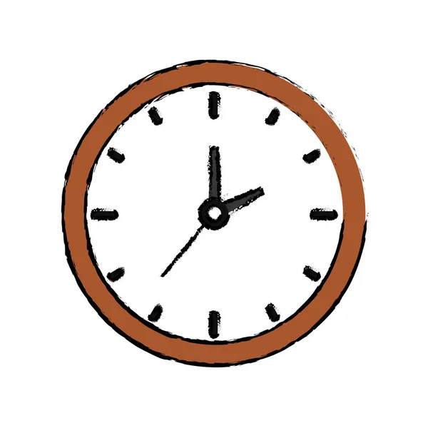 Time clock concept — Stock Vector