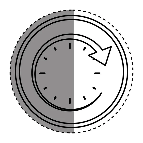 Концепція годинник часу — стоковий вектор