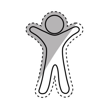 İnsanlar soyut piktogram