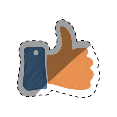 Başparmağını kaldır.