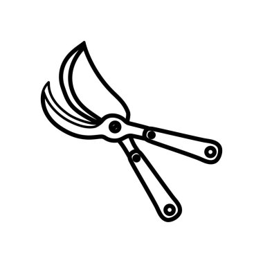 Bahçe makası aracı