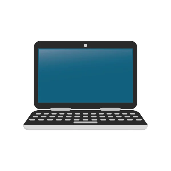 Laptop-Computertechnologie — Stockvektor