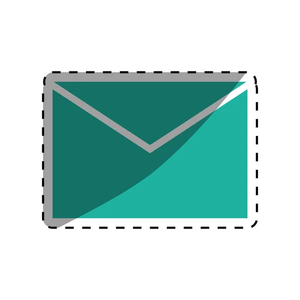 Posta mektup sembolü — Stok Vektör