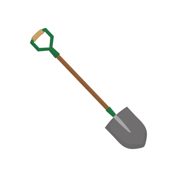 Лопата садовый инструмент — стоковый вектор