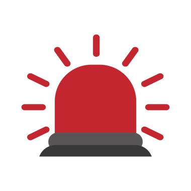 yanıp sönen kırmızı alarm