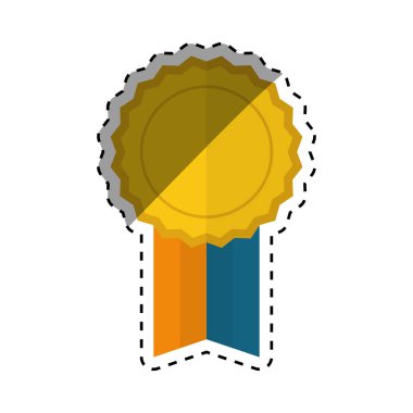 Madalya ödülü kurdelesi