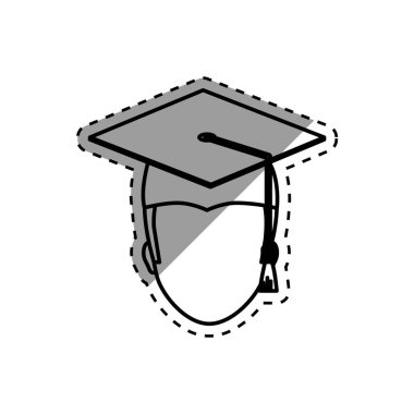 Genç öğrenci mezuniyet