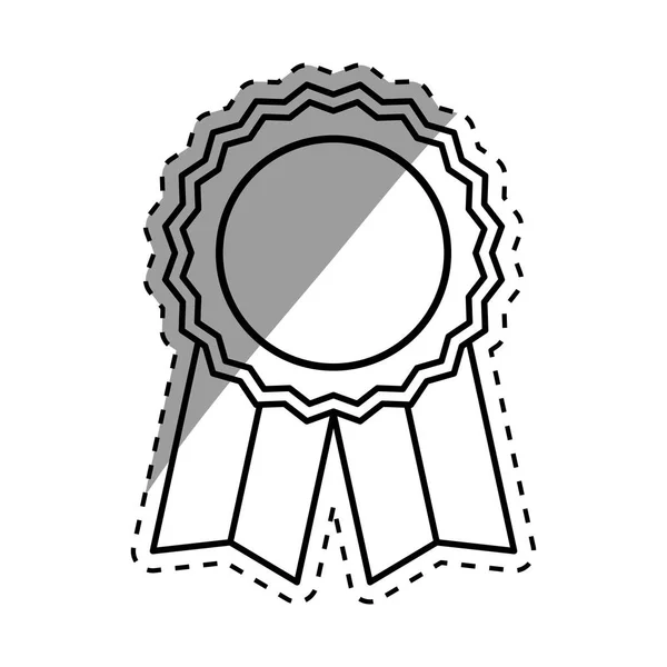 Medalla de premio cinta — Vector de stock